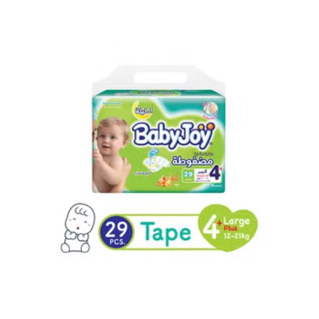 BabyJoy Diapers Size 4+ Large Value Pack 4*29