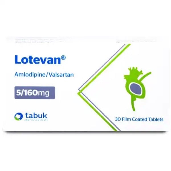 Lotevan 5mg/160mg Tablets 30