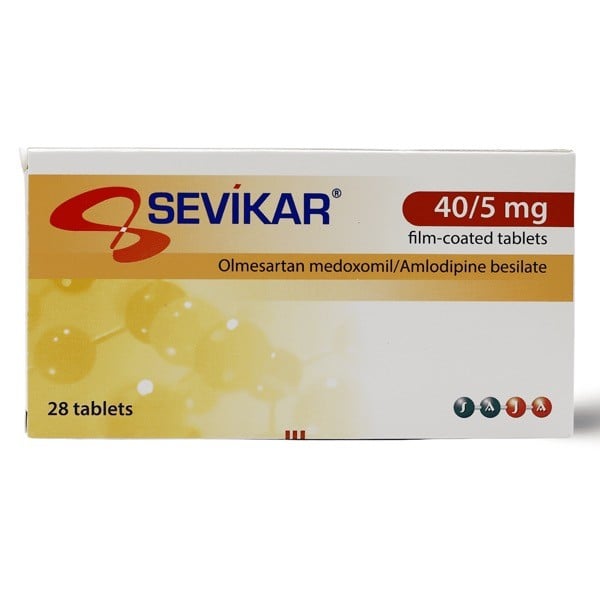 Sevikar 40mg/5mg Tablets 28