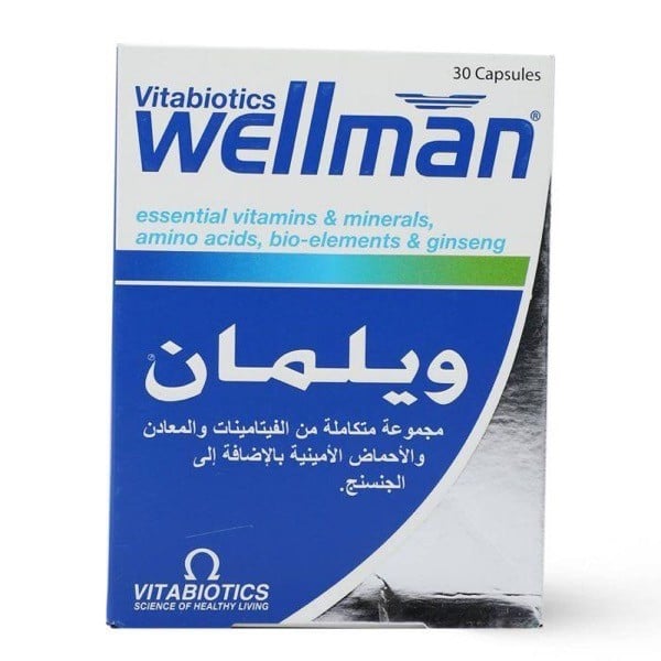 Wellman Multivitamin 30 Capsules