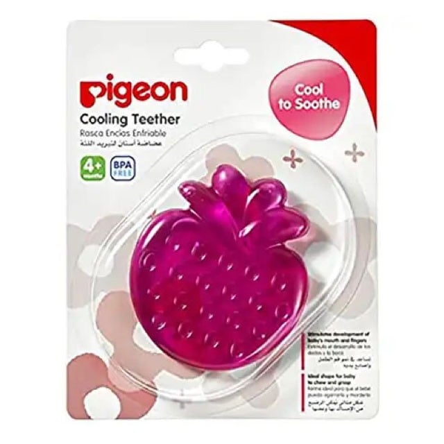 Pigeon Cooling Teether Strawberry 4+ Months