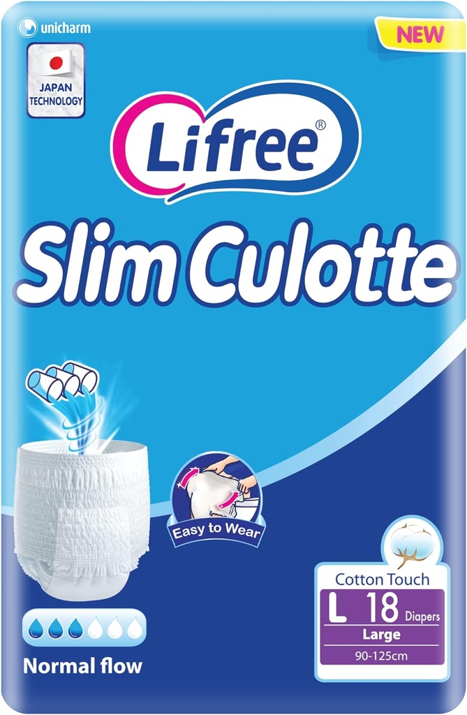 Lifree Culotte Adult Diaper Large 54 pcs