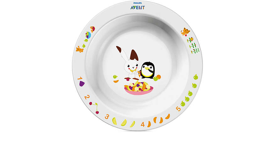 Avent Baby Plate 12m+