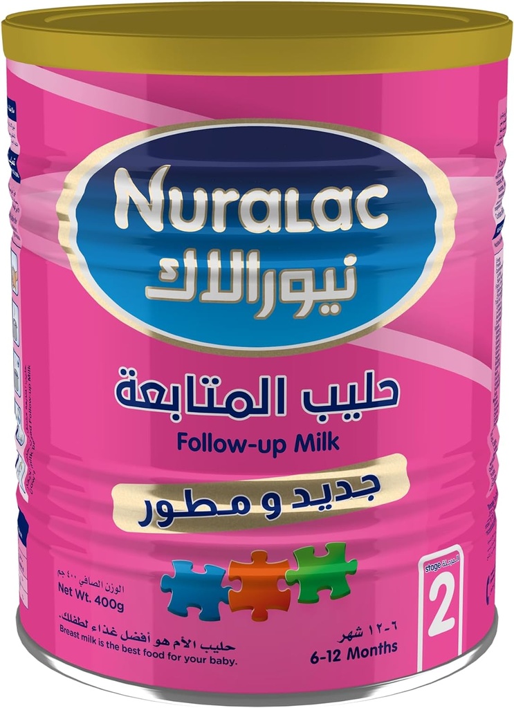 Nuralac Follow On Milk Formula Stage 2 400 gm