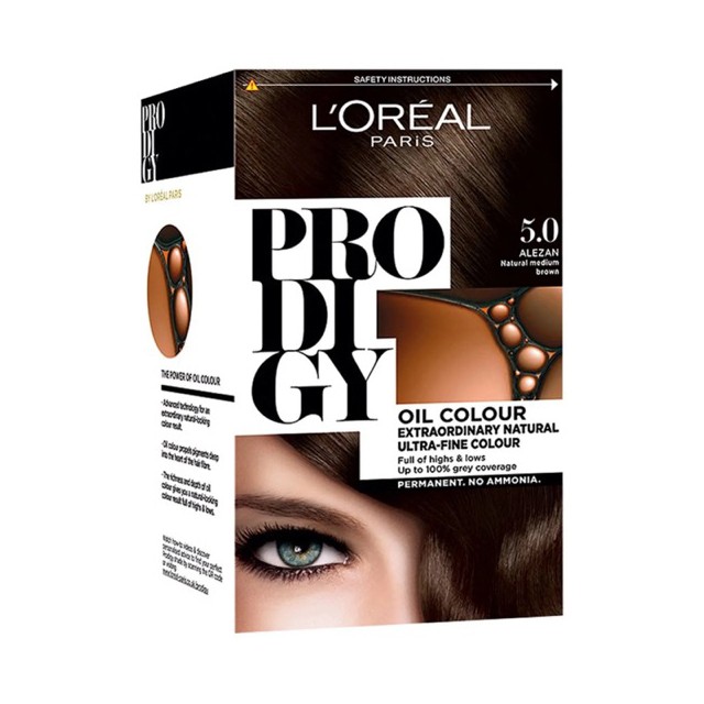 Loreal Prodigy 5 Alezan Hair Color 1 Kit