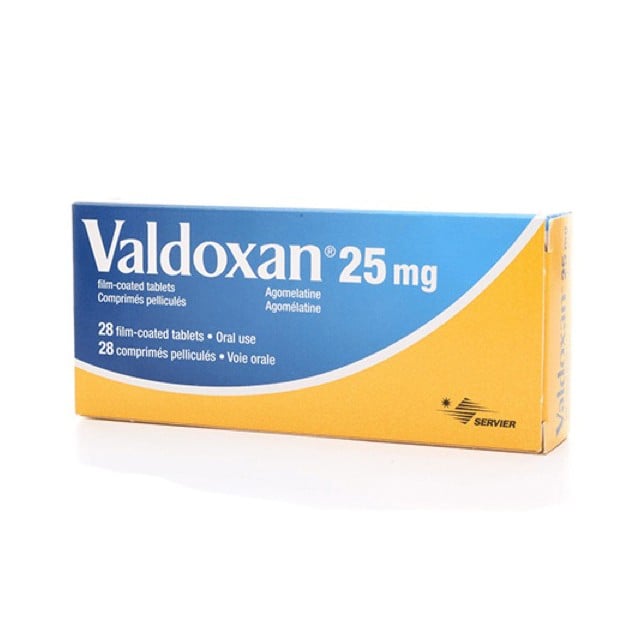 Valdoxan 25mg Tablets 28