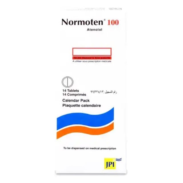 Normoten 100mg Tablets 14