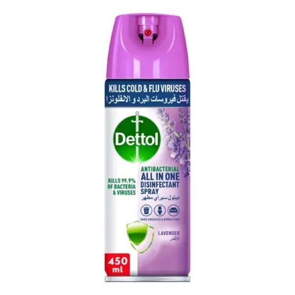 Dettol Disinfectant Spray Lavender 450ml