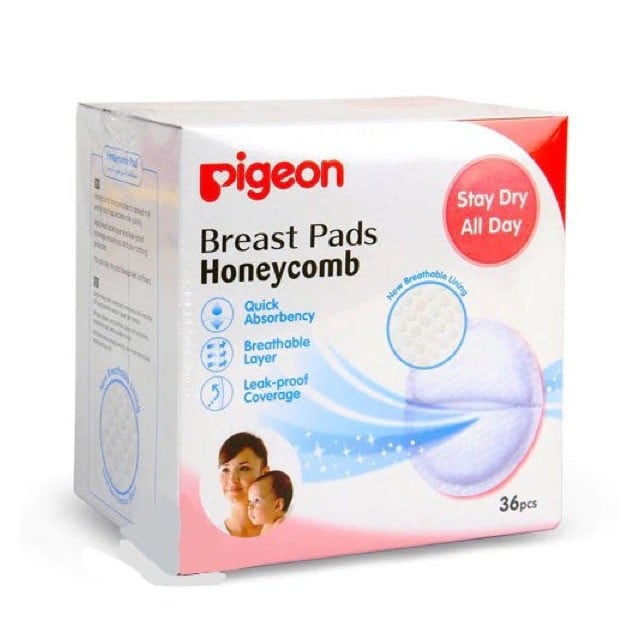 Pigeon Breast Pads Honeycomb 36pcs