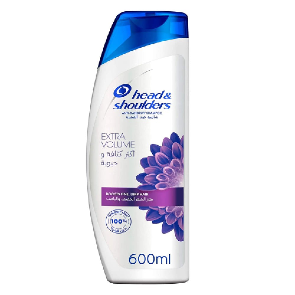 Head & Shoulders Shampoo Extra Volume 600ml