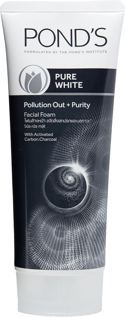 POND`S FACIAL FOAM PURE WHITE DEEP CLEANING 100GM