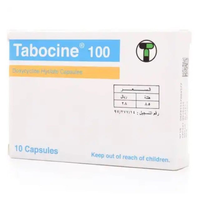 Tabocine 100mg Capsules 10