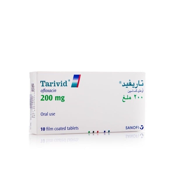 Tarivid 200mg Tablets 10