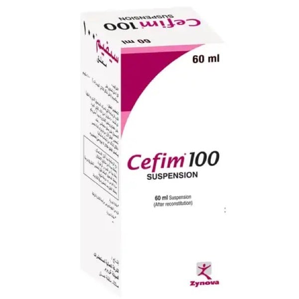 Cefim 100mg/5ml Suspension 60ml