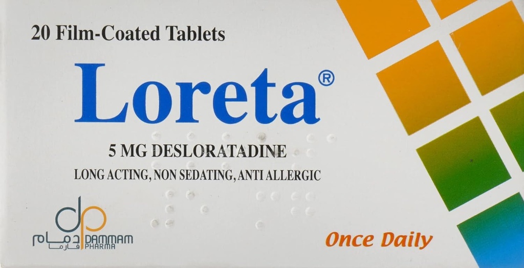 Loreta 5mg Tablets 20