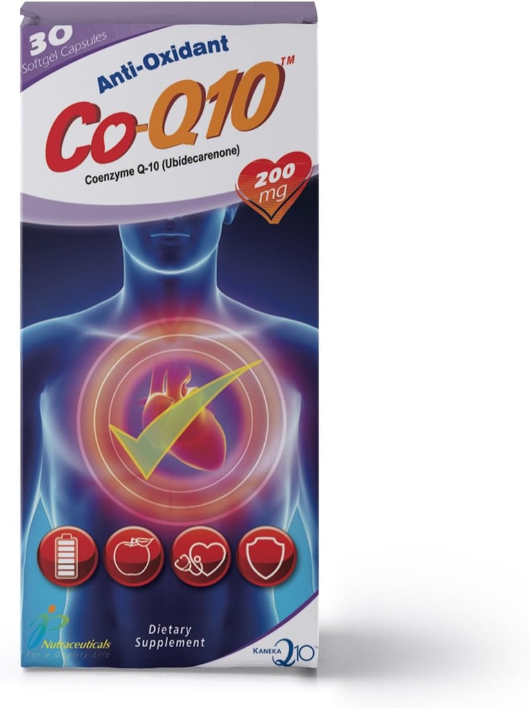 Co-Q10 200mg Capsules 30