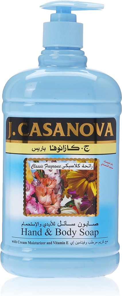 J.Casanova Hand Body Soap 500ml