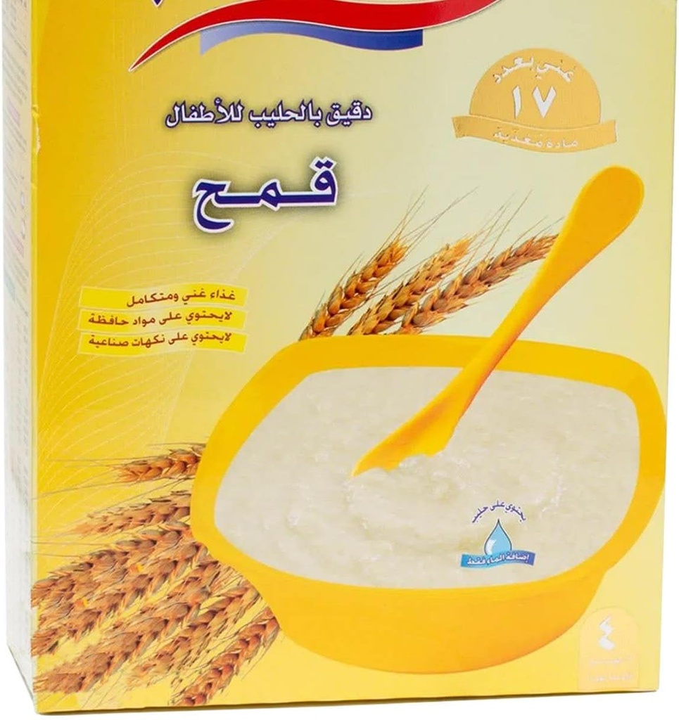 Mothers Choice Baby Cereal with Milk Wheat 400g