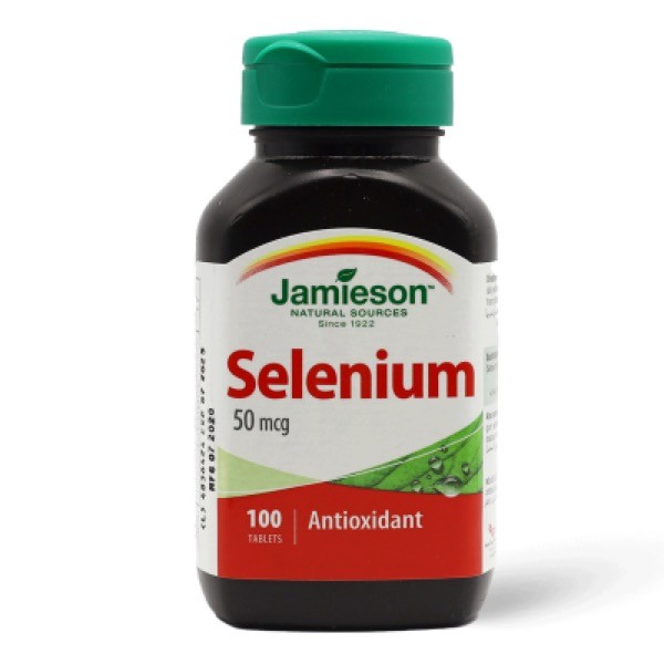 Jamieson Selenium 50mcg Tablets 100