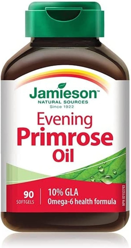 Jamieson Evening Primrose Oil 10%gla 90 Capsules