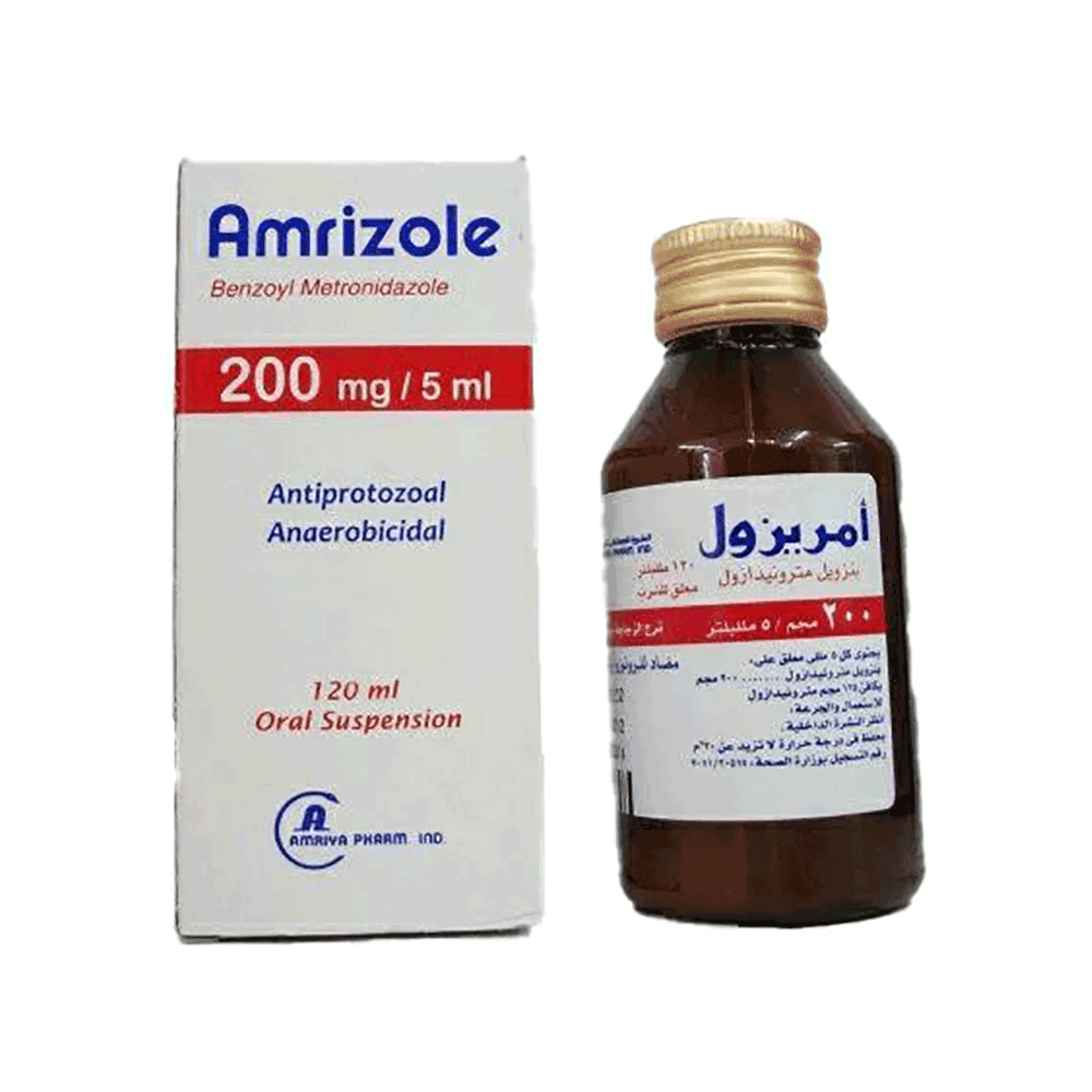 Amrizole 200mg/5ml susp 120ml