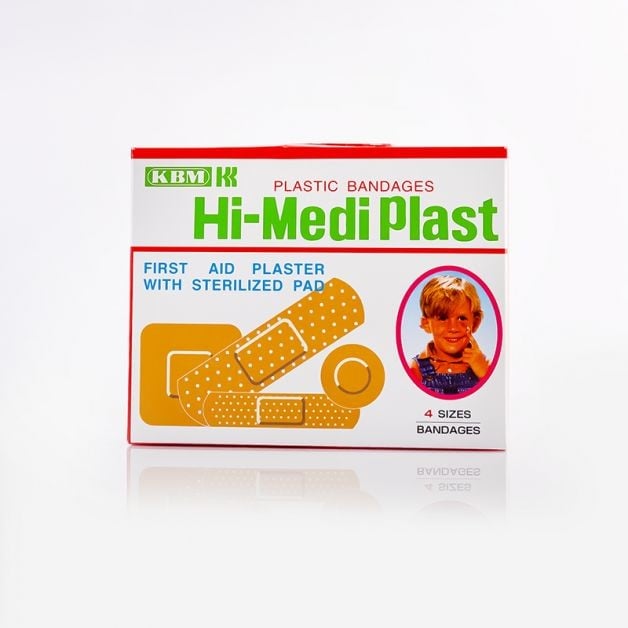 Hi-Medi Plast Adhesive Bandages 30pcs