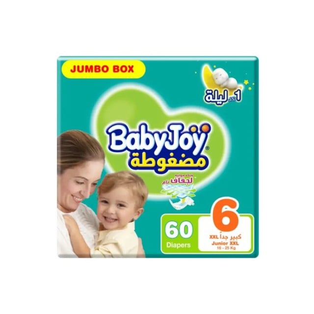 BabyJoy Stretch Diapers Size 6 XXL Jumbo Box Pack 2*30