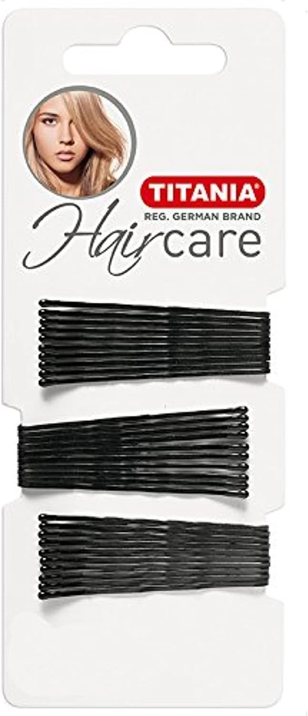 Titania Hair Pins Black 30s