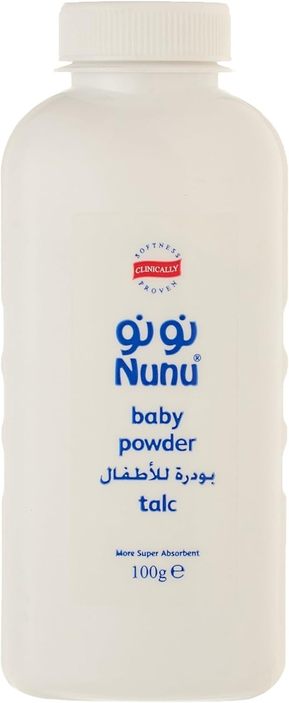 Nunu Baby Powder Talc 100g