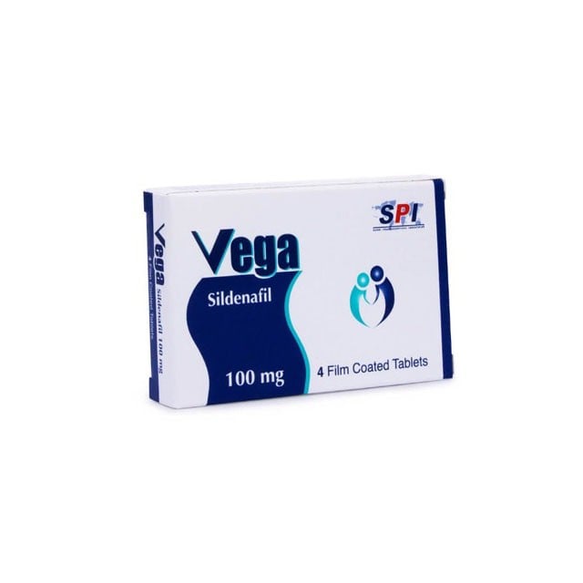 Vega Sildenafil 100mg Tablets 4