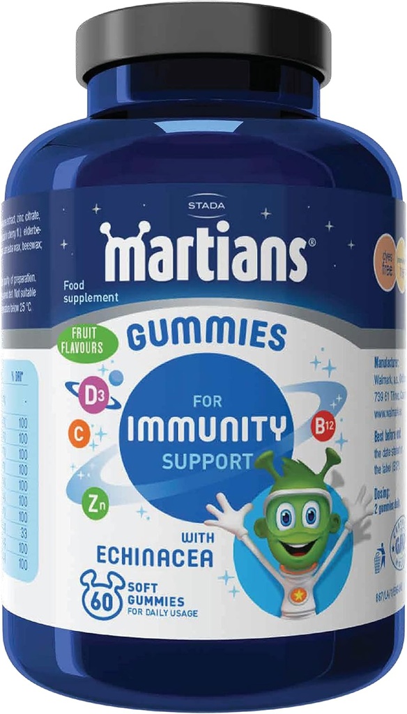 Martians Gummies With Echinacea 60 gummies