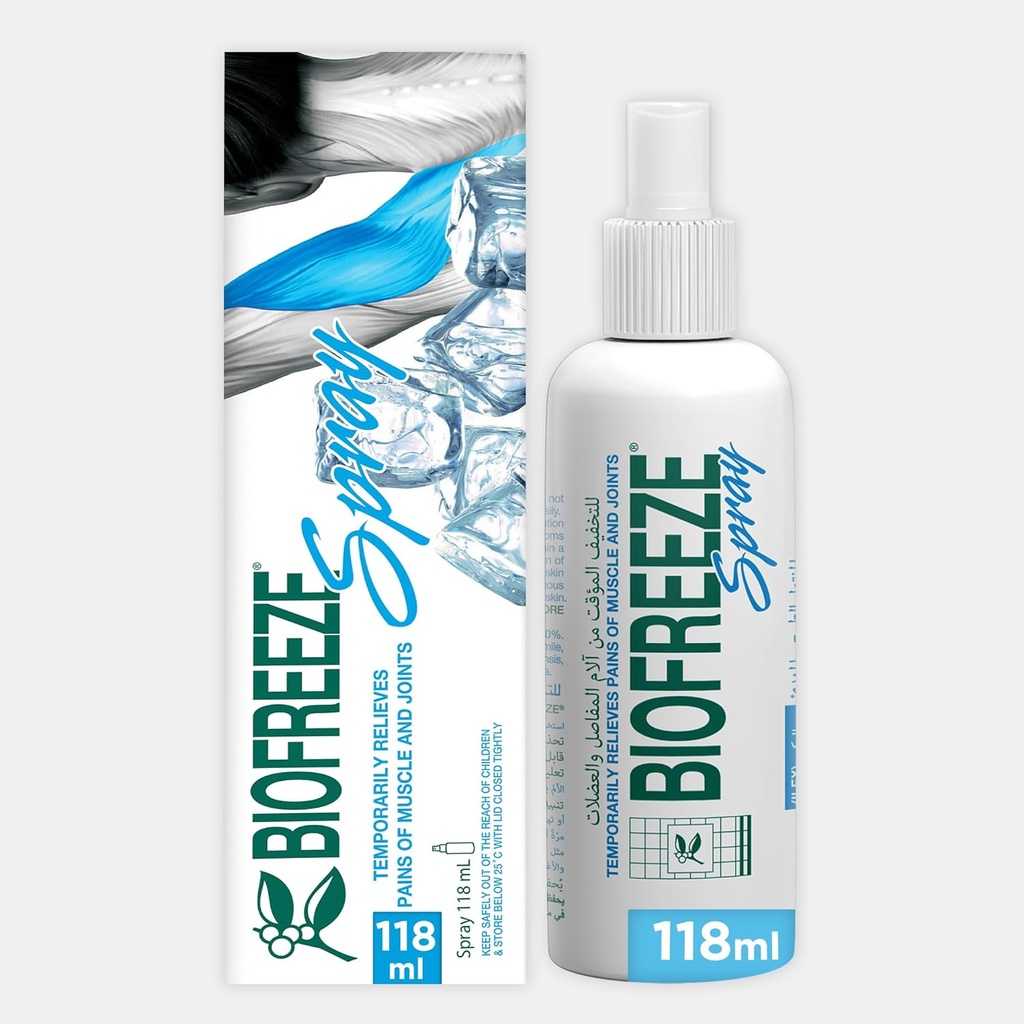 Biofreeze Pain Relief Spray 118ml