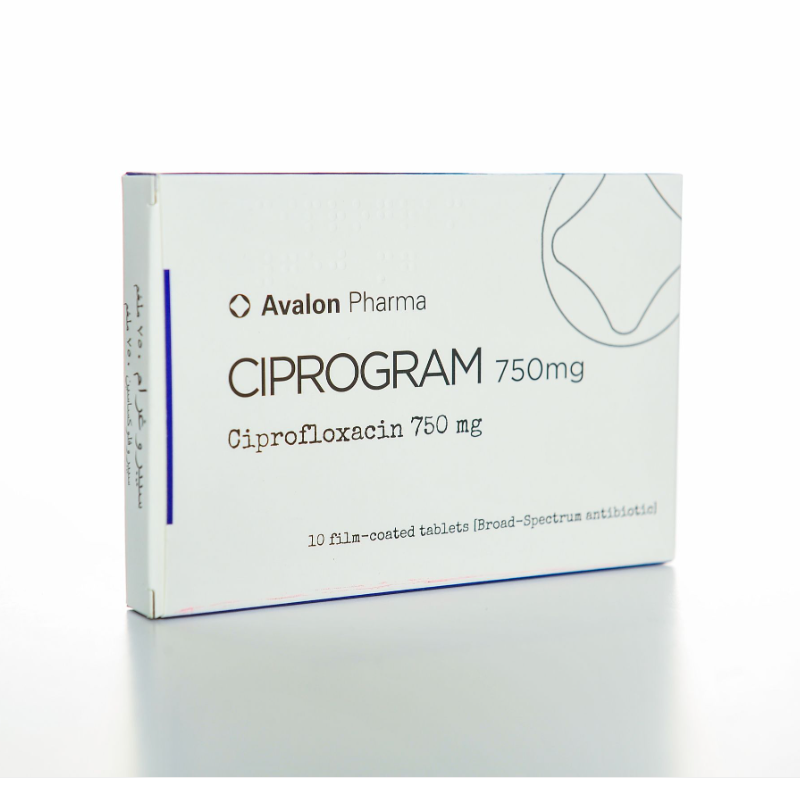 Ciprogram 750mg Tablets 10