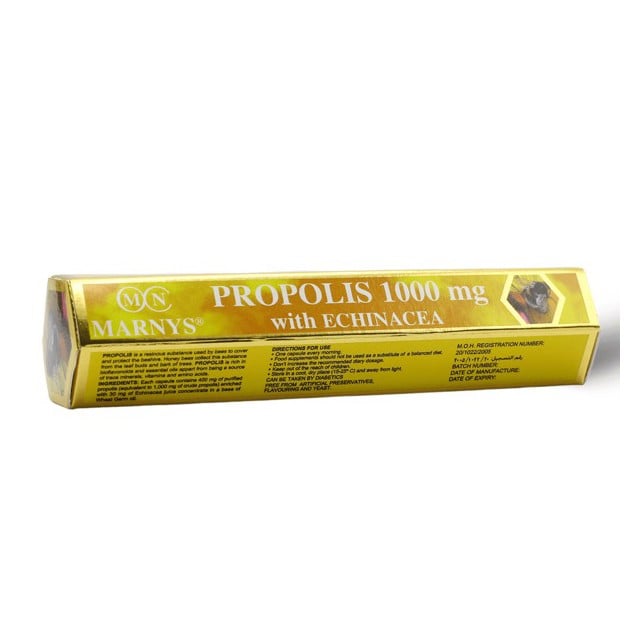 Proplis Echinacea 1000mg Capsules 30