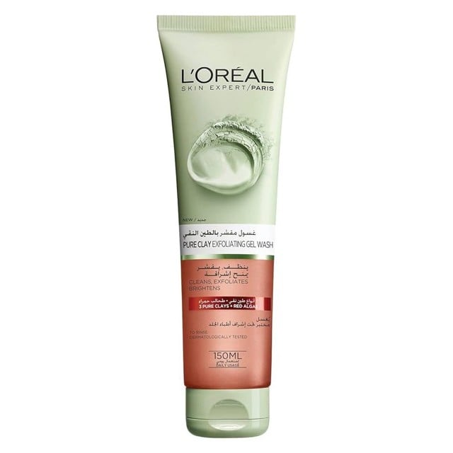 Loreal Skin Expert Clay Brightening Gel Wash 150ml