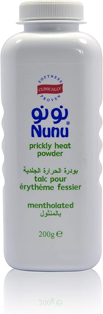 Nunu Prickly Heat Powder 200g