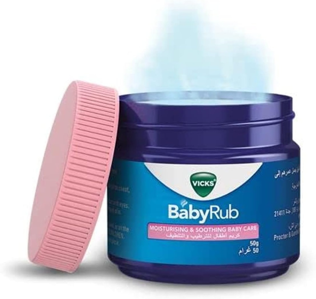 Vicks Babyrub Soothing Ointment 50g