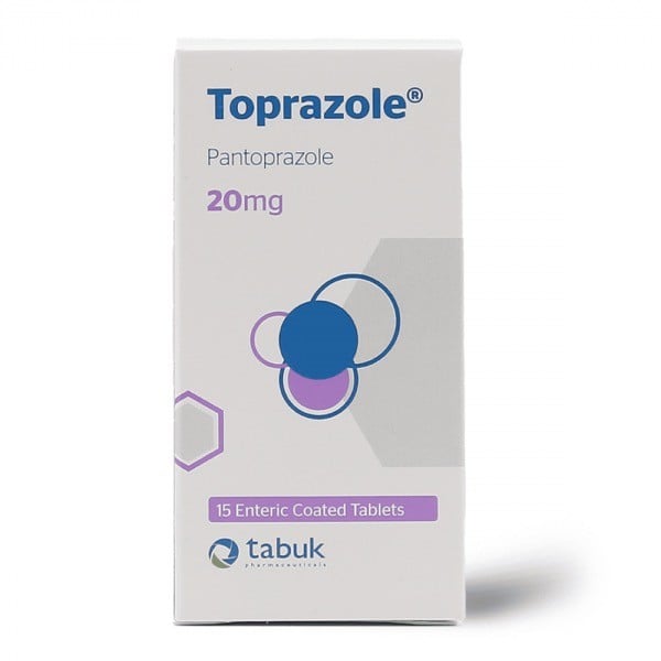 Toprazole 20mg Tablets 15