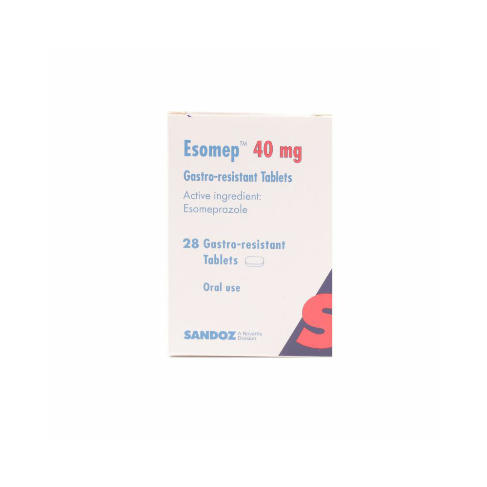 Esomep 40mg Tablets 28