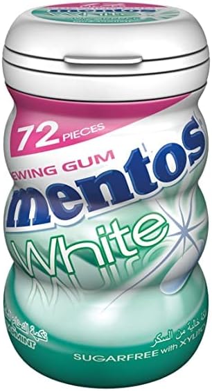 Mentos White Spearmint 72 Pieces