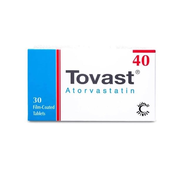 Tovast 40mg Tablets 30