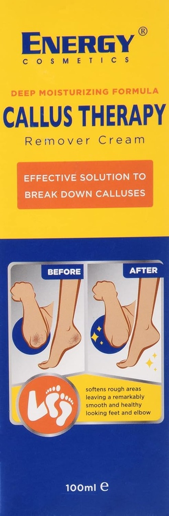 Energy Callus Therapy Remover Cream 100ml
