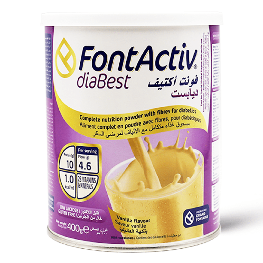 فونتاكتيف ديابست نكهة الفانيليا 400 جم