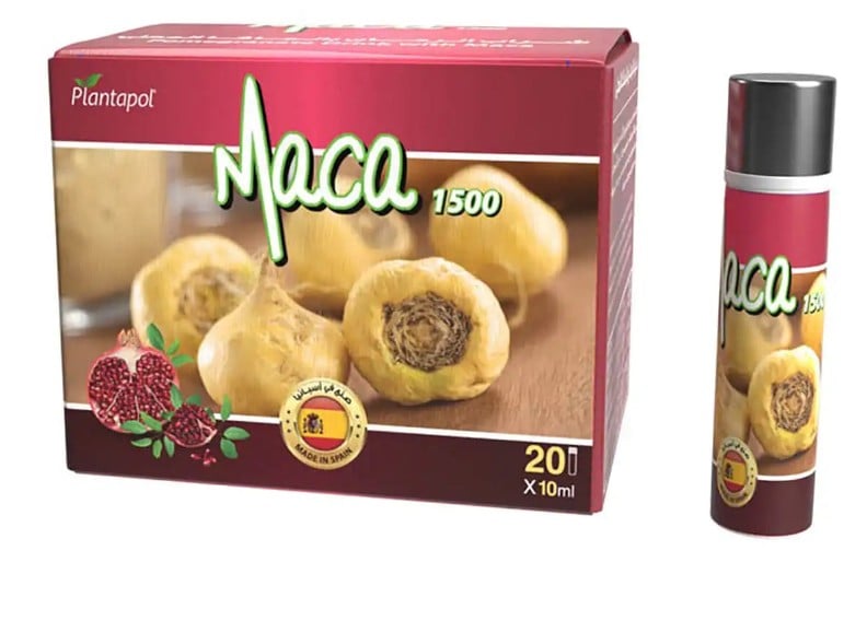 Maca Pomegranate 1500mg 10ml Vials 20