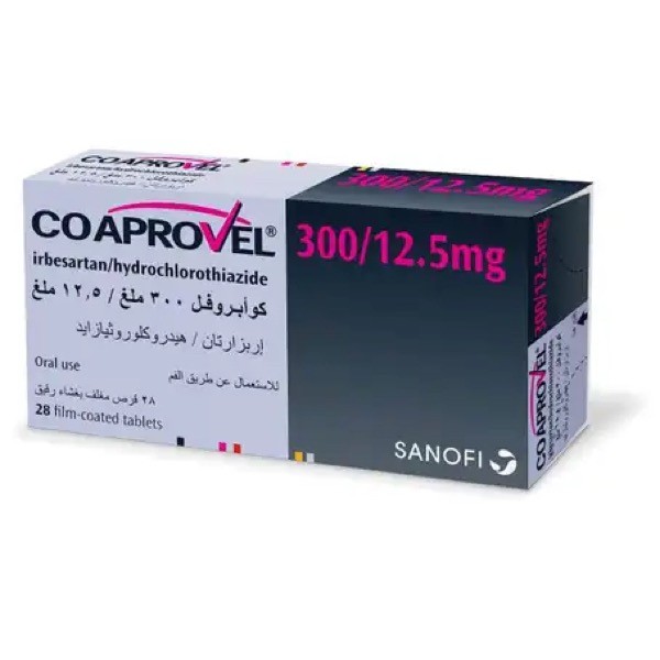 Coaprovel 300mg/12.5mg Tablets 28