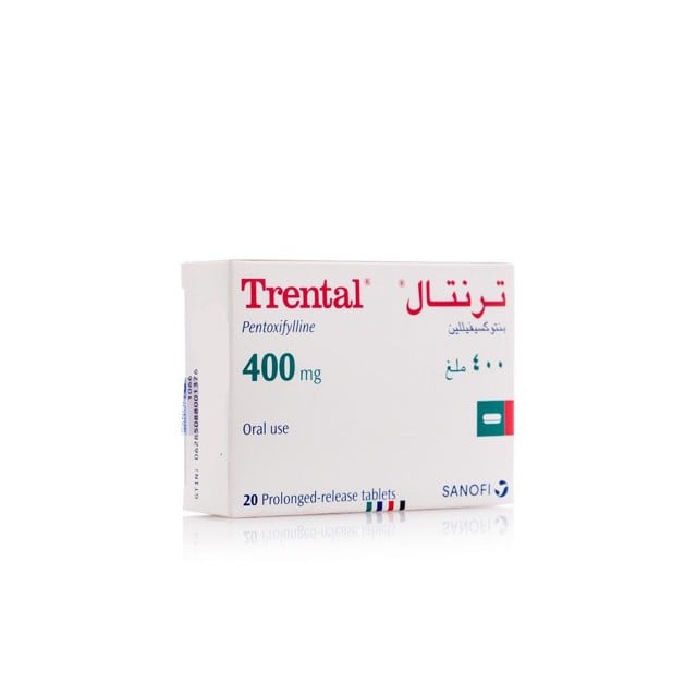 Trental 400mg Tablets 20