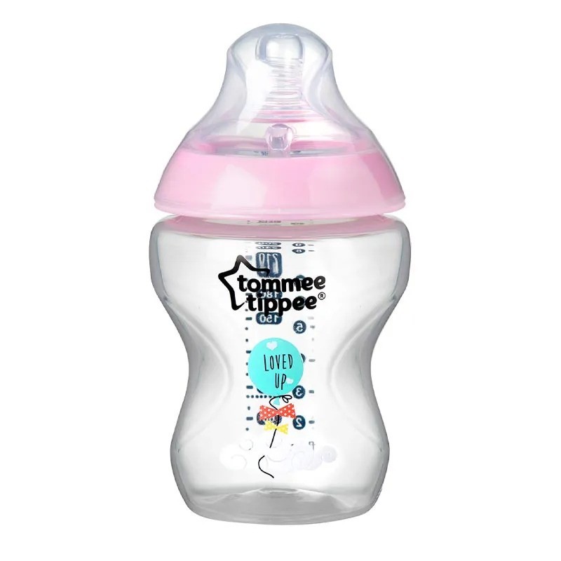 Tommee Tippee Closer to Nature Bottle Girl 260ml