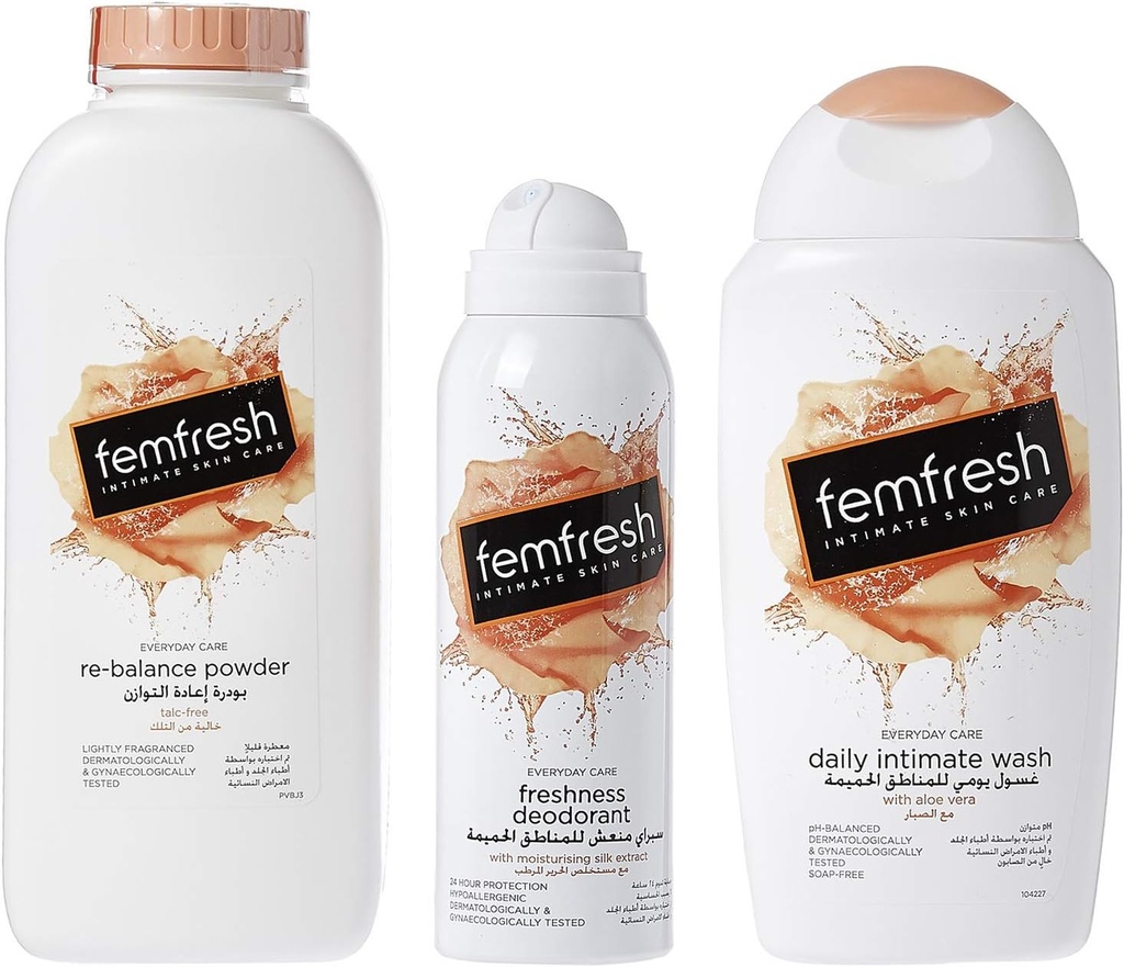 Femfresh Kit Special Offer 2pcs + Wipes
