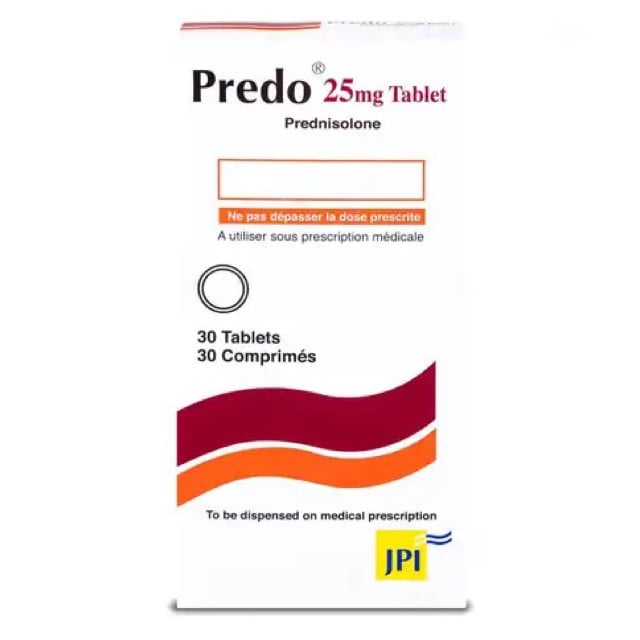 Predo 25mg Tablets 30