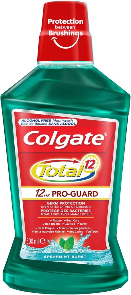 Colgate Total Pro-Guard Mouthwash 500ml